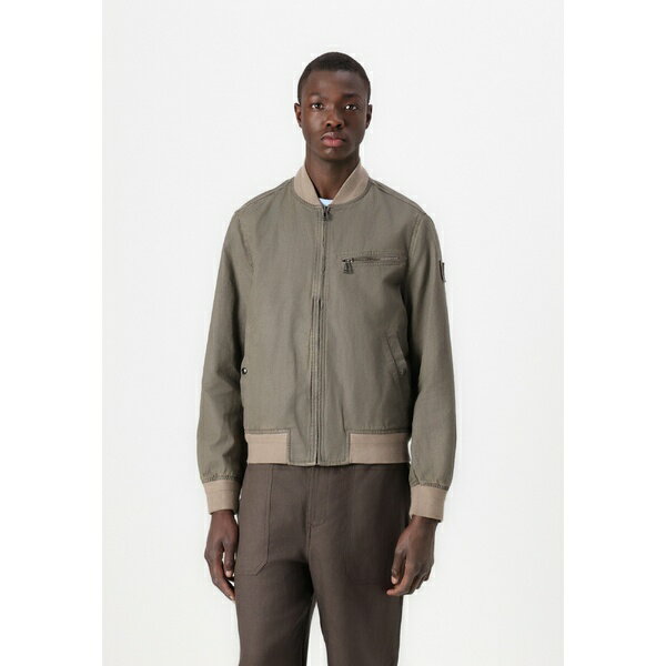 ٥륹å   塼 VANTAGE - Bomber Jacket - dark pumice/sand