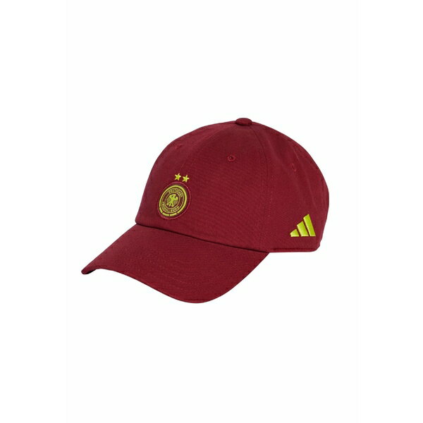 アディダス レディース 帽子 アクセサリー Germany (Women's Team) Away - National team wear - team coll burgundy semi solar yellow
