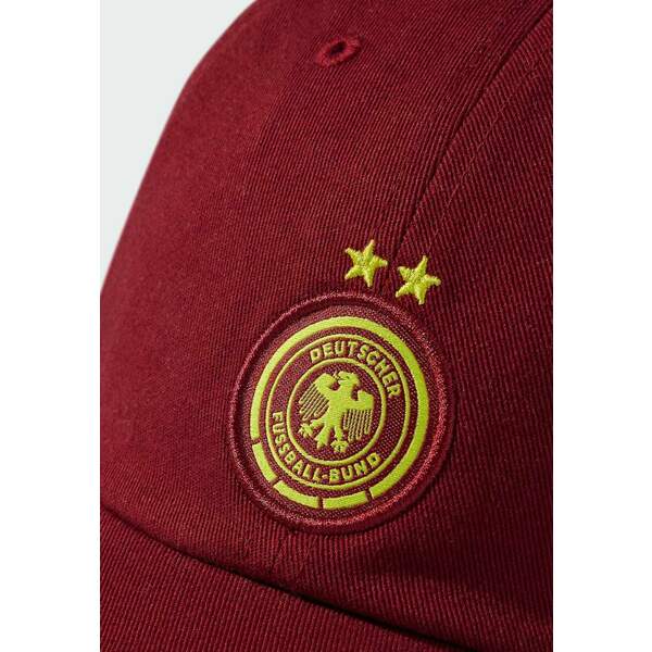 アディダス レディース 帽子 アクセサリー Germany (Women's Team) Away - National team wear - team coll burgundy semi solar yellow
