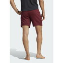 アディダス メンズ サンダル シューズ YOGA TRAINING - Sports shorts - shadow red carbon