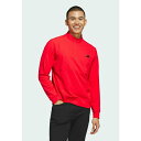 アディダス メンズ サンダル シューズ ULTIMATE TOUR QUARTER-ZIP - Fleece jumper - pure ruby