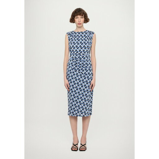ダイアン フォン ファステンバーグ レディース ワンピース トップス DARRIUS DRESS - Jersey dress - cane link blue ダイアン フォン ファステンバーグ レディース ワンピース トップス DARRIUS DRESS - Jersey dress - cane link blue