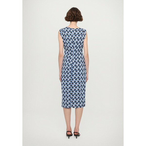 ダイアン フォン ファステンバーグ レディース ワンピース トップス DARRIUS DRESS - Jersey dress - cane link blue