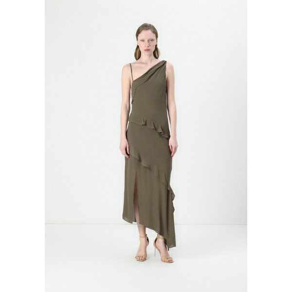 ॹ ॹ ǥ ԡ ȥåץ MOENA DRESS - Maxi dress - dark greige