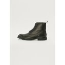 エシュン メンズ ブーツ シューズ HETRE - Lace-up ankle boots - noir