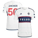 アディダス メンズ ユニフォーム トップス Vancouver Whitecaps FC adidas 2023 Bloodlines Authentic Custom Jersey White