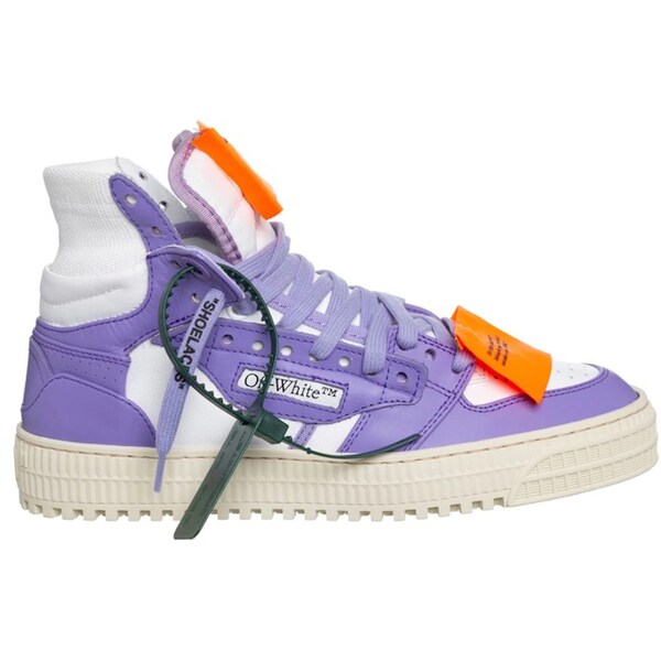OFF-WHITE եۥ磻  ˡ OFF-WHITE 3.0 Off Court Leather White Purp...
