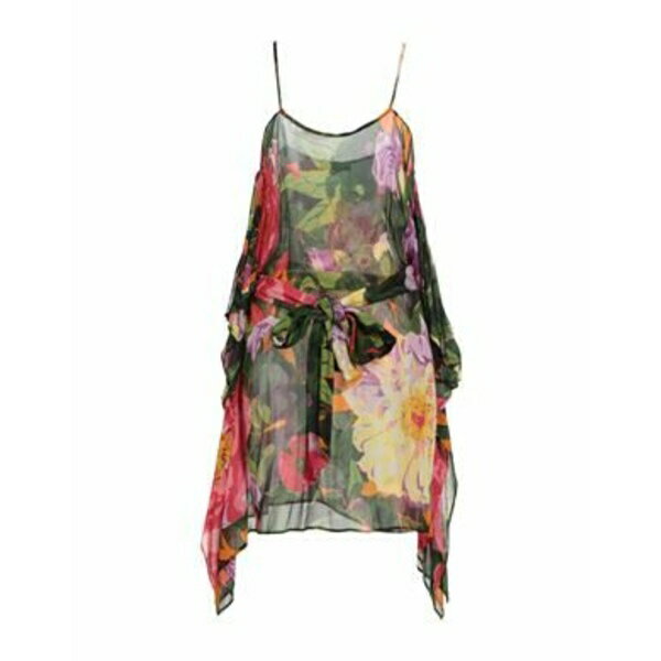 【送料無料】 ツインセット レディース ワンピース トップス Mini dresses Green