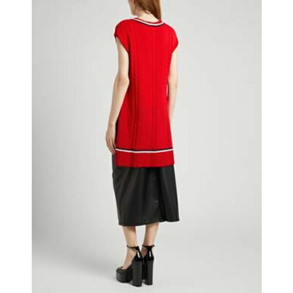 【送料無料】 エルマンノ シェルヴィーノ レディース ニット&セーター アウター Sweaters Red