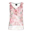 【送料無料】 メム.ジェーエス レディース Tシャツ トップス Tops Pink(4)