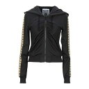 【送料無料】 モスキーノ レディース パーカー・スウェットシャツ アウター Sweatshirts Black