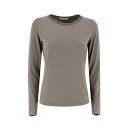 ル トリコット ペルージャ レディース ニット&セーター アウター Sweater TAUPE/AUPE/D.GREY