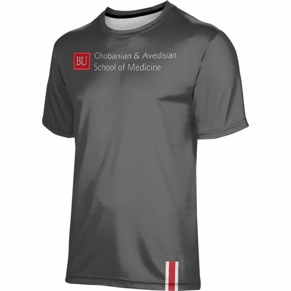 プロスフィア メンズ Tシャツ トップス Boston University ProSphere Chobanian & Avedisian School of Medicine TShirt Heather Gray