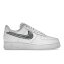 Nike ナイキ レディース スニーカー 【Nike Air Force 1 Low '07 Essential】 サイズ US_7W(24cm) White Metallic Silver Black (Women's)