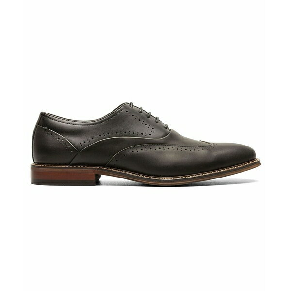 楽天astyステイシーアダムス メンズ ドレスシューズ シューズ Men's Macarthur Leather Wingtip Oxford Shoe Black