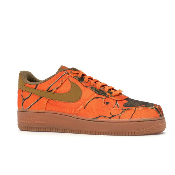 Nike ナイキ メンズ スニーカー 【Nike Air Force 1 Low Realtree Orange】 サイズ US_8.5(26.5cm) Orange Blaze/Wheat