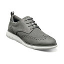 ノンブッシュ メンズ ドレスシューズ シューズ Men's Stance Knit Wingtip Oxford Shoes Gray Multi
