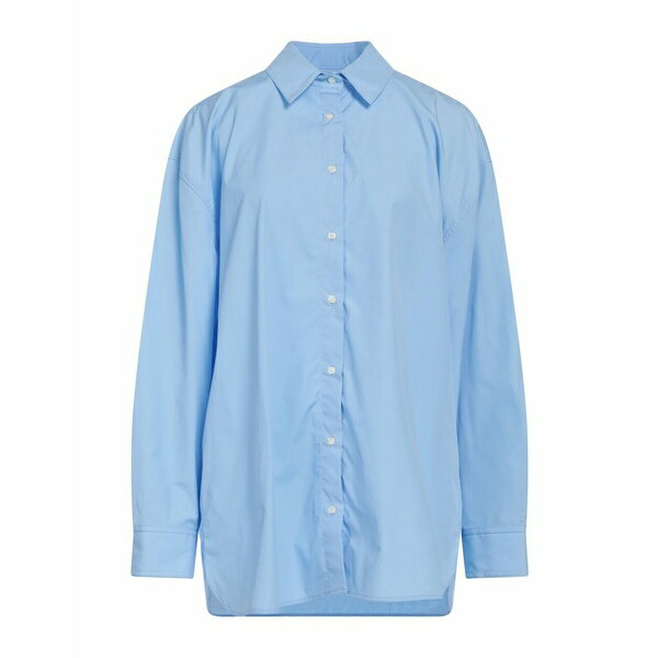 【送料無料】 ルルー スタジオ レディース シャツ トップス Shirts Light blue