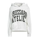 【送料無料】 トラサルディ レディース パーカー・スウェットシャツ アウター Sweatshirts Off white