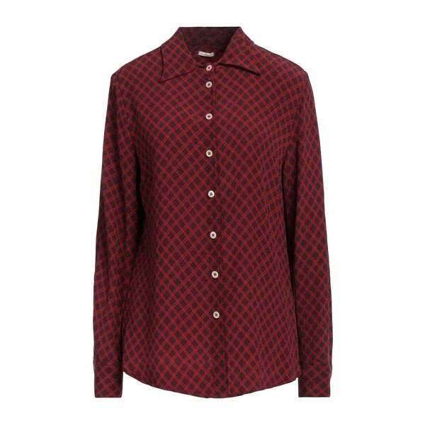 【送料無料】 マッシモ アルバ レディース シャツ トップス Shirts Burgundy