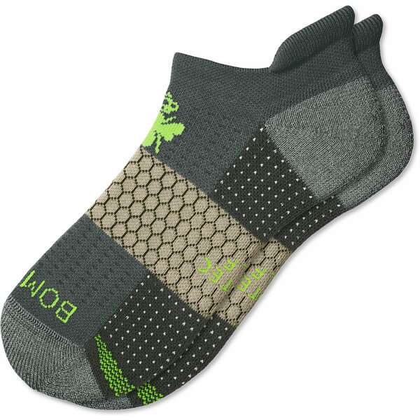 {oX Y C A_[EFA Bombas Men's Performance Golf Ankle Socks Moss Grey/Taupe