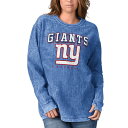 J[oNX fB[X p[J[EXEFbgVc AE^[ New York Giants GIII 4Her by Carl Banks Women's Comfy Cord Pullover Sweatshirt Royal