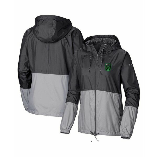 コロンビア レディース ジャケット＆ブルゾン アウター Women's Black/Gray Austin FC Flash Forward T..