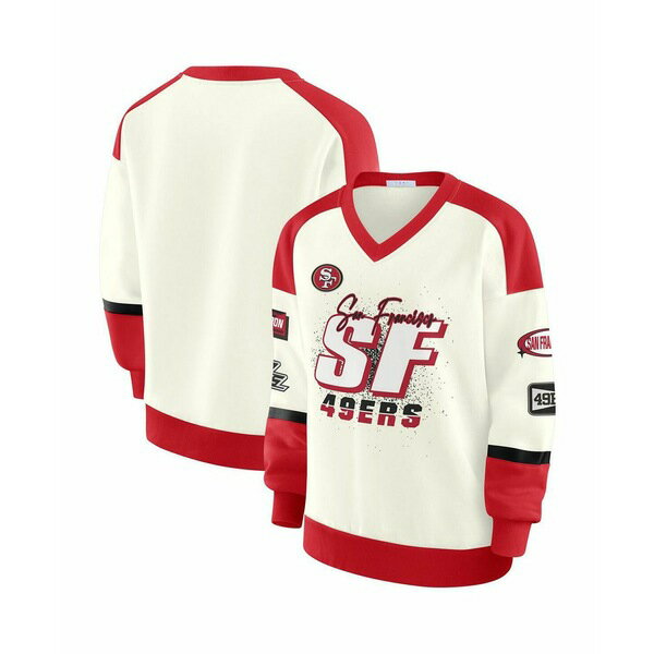 ウェア バイ エリン・アンドリューズ レディース パーカー・スウェットシャツ アウター Women's Cream ..