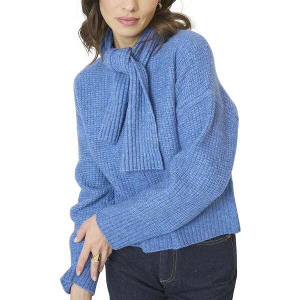 セントラルパークウェスト レディース ニット&セーター アウター Women's Rayna Scarf Neck Waffle Sti..