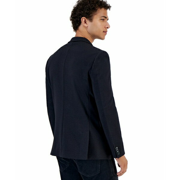 マルティニーク メンズ ジャケット＆ブルゾン アウター Men's George Jersey Blazer Black