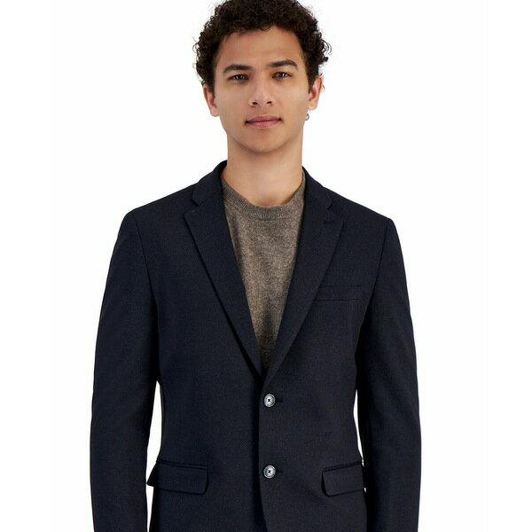 マルティニーク メンズ ジャケット＆ブルゾン アウター Men's George Jersey Blazer Black