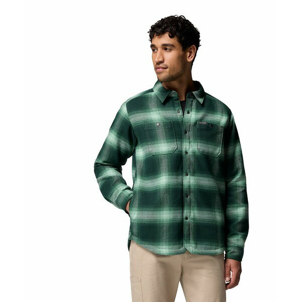 コロンビア メンズ ジャケット＆ブルゾン アウター Men's Windward Shirt Jacket Rain forest