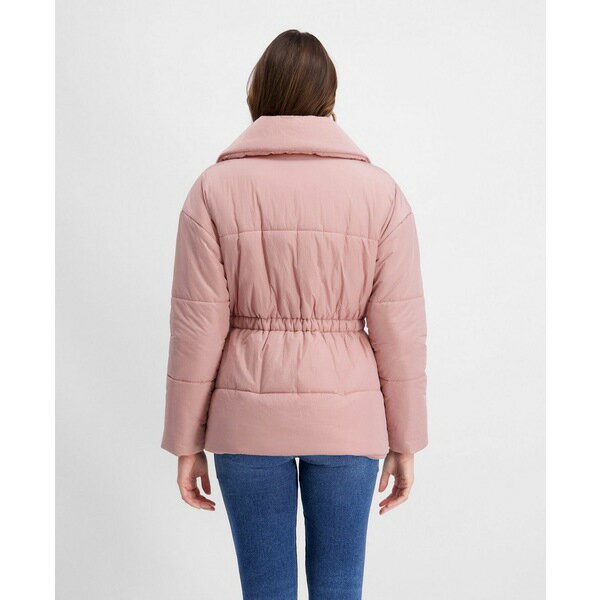 ケンジー レディース ジャケット＆ブルゾン アウター Cinched Waist Puffer Rose