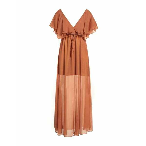 【送料無料】 レリッシュ レディース ワンピース トップス Maxi dresses Orange 1