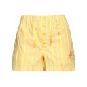 【送料無料】 エトロ レディース カジュアルパンツ ボトムス Shorts & Bermuda Shorts Yellow