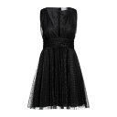 【送料無料】 レッドヴァレンティノ レディース ワンピース トップス Mini dresses Black