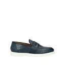 【送料無料】 ジーオーバーニー・コンティー メンズ スリッポン・ローファー シューズ Loafers Blue(4)