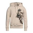 【送料無料】 ニールバレット メンズ パーカー スウェットシャツ アウター Sweatshirts Beige