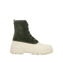 【送料無料】 ディエム メンズ ブーツ シューズ Ankle boots Dark green