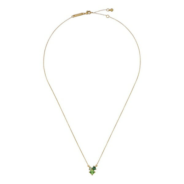 テッドベーカー レディース ネックレス・チョーカー・ペンダントトップ アクセサリー TedJwl Joyelle Ncklc Ld99 Gold Tone/Green