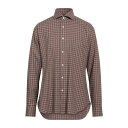 BARBA Napoli バルバナポリ シャツ トップス メンズ Shirts Rust