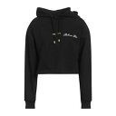 【送料無料】 バルマン レディース パーカー・スウェットシャツ アウター Sweatshirts Black