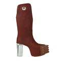 【送料無料】 リックオウエンス レディース ブーツ シューズ Boots Brown