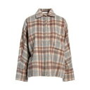 【送料無料】 フェデーリ レディース シャツ トップス Shirts Brown
