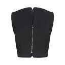 【送料無料】 ヴェルサーチ レディース Tシャツ トップス Tops Black