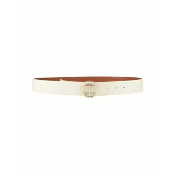 【送料無料】 ツインセット レディース ベルト アクセサリー Belts White