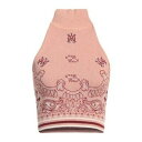【送料無料】 アミリ レディース Tシャツ トップス Tops Pink