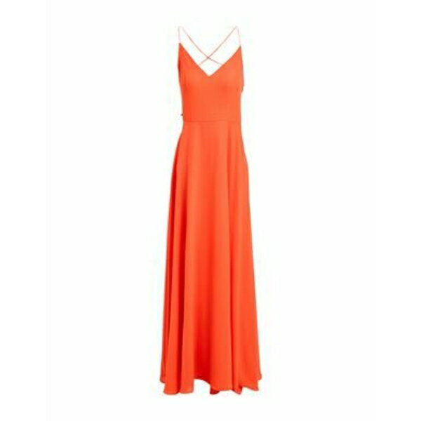 【送料無料】 カーラ ルイス レディース ワンピース トップス Maxi dresses Orange