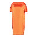 GIANLUCA CAPANNOLO ジャンルカ・カパンノロ ワンピース トップス レディース Short dresses Orange