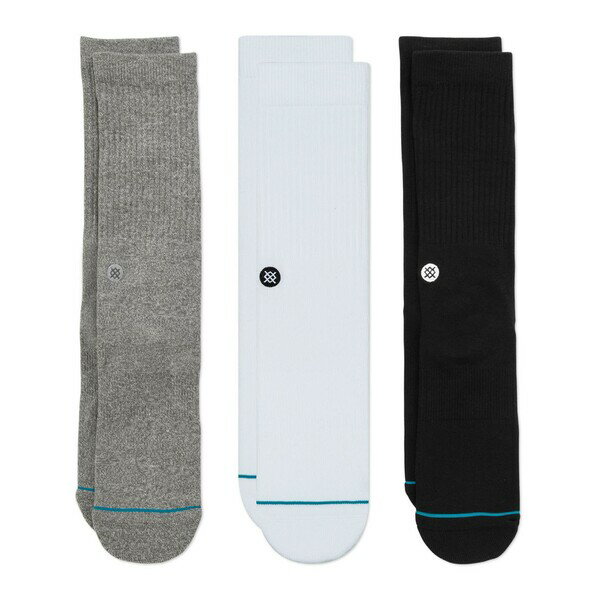 X^X Y C A_[EFA Stance Icon 3 Pack Socks